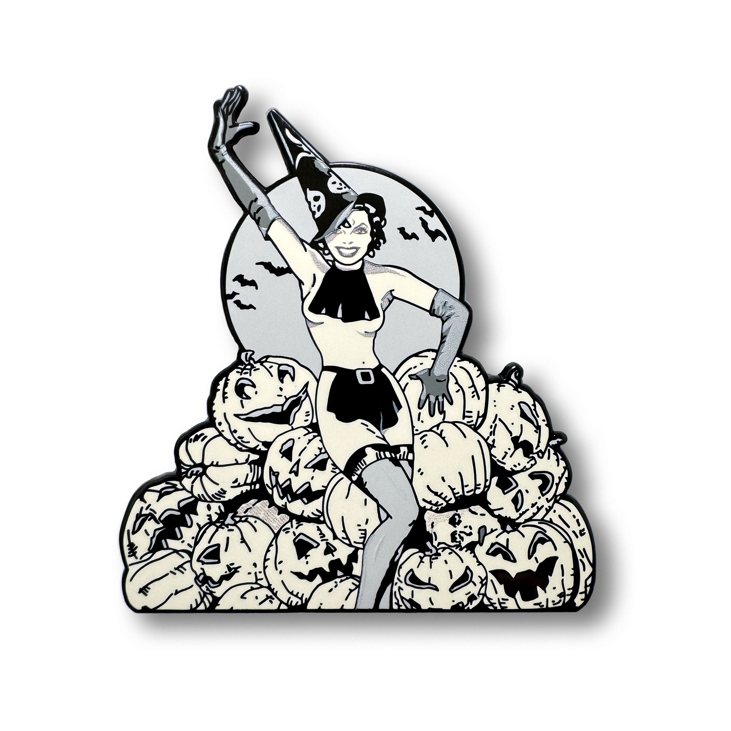 Dave Stevens "Pumpkin Pie" Enamel Pin