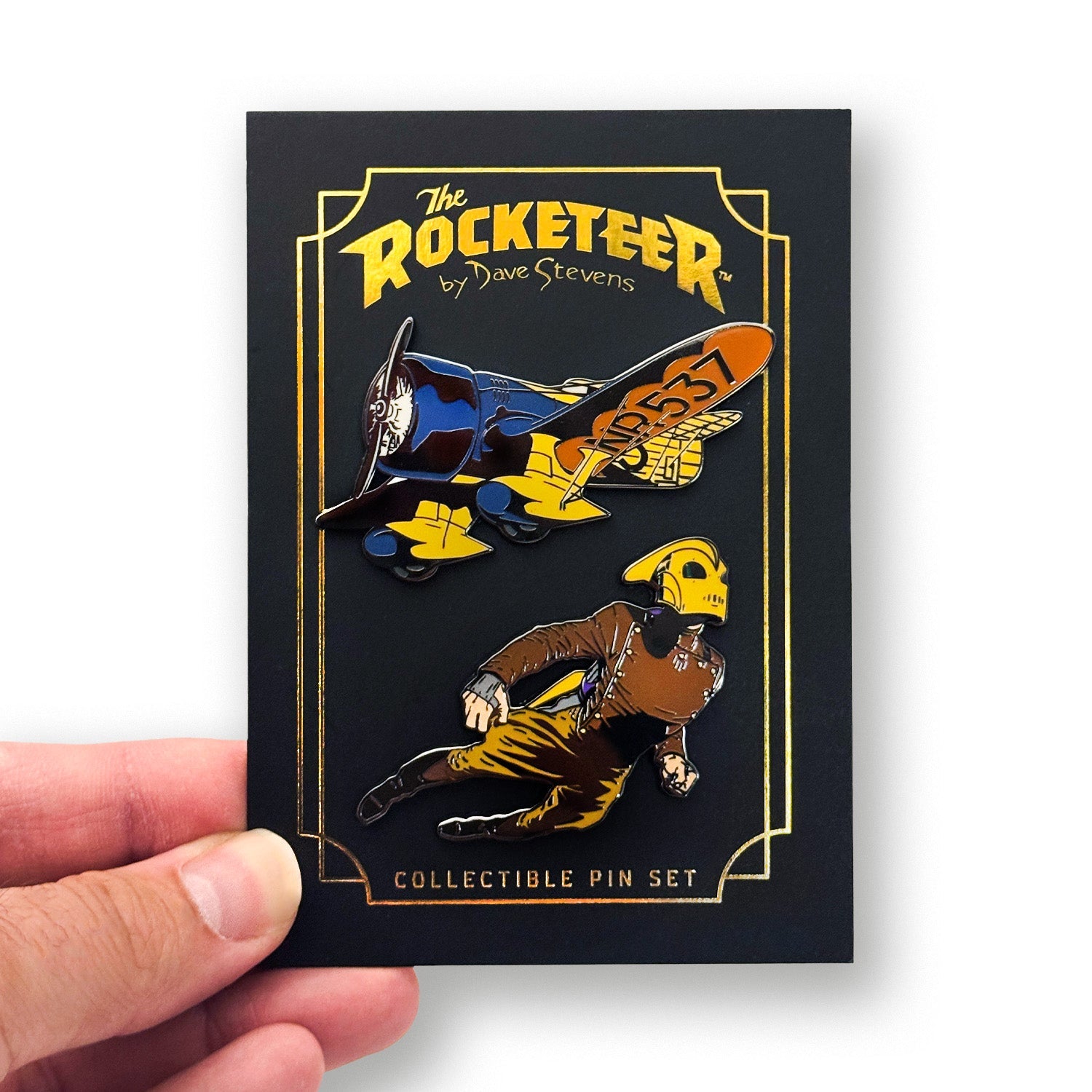 The Rocketeer – Two Pin Collector's Set