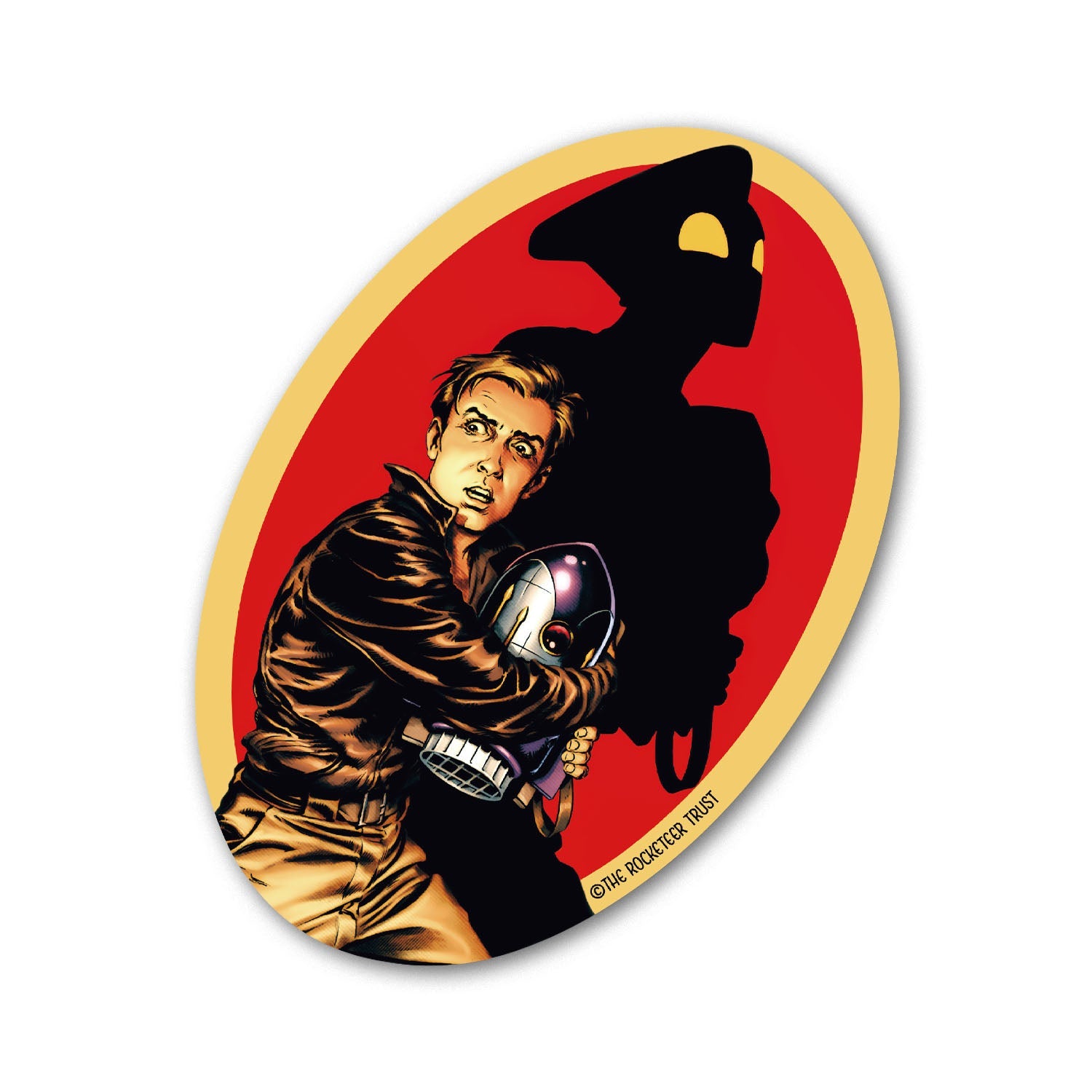 The Rocketeer "On the Spot!" Sticker