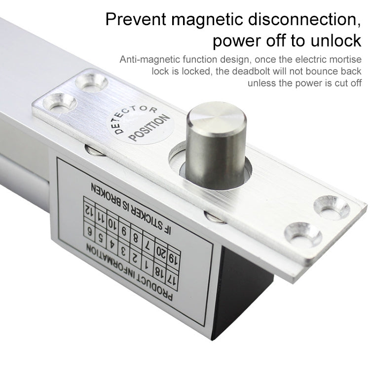 Electric Mortise Lock(Silver)