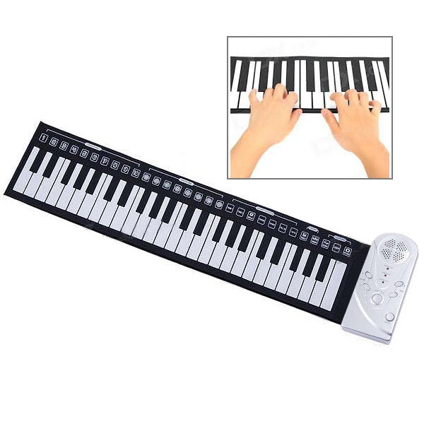 Portable Roll-up 49-Key Soft Keyboard Piano
