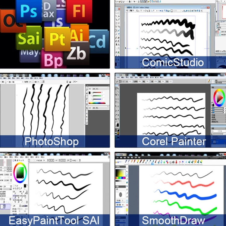HUION 420 Portable Smart 4.0 x 2.23 inch 4000LPI Stylus Digital Tablet Signature Board with Digital Pen