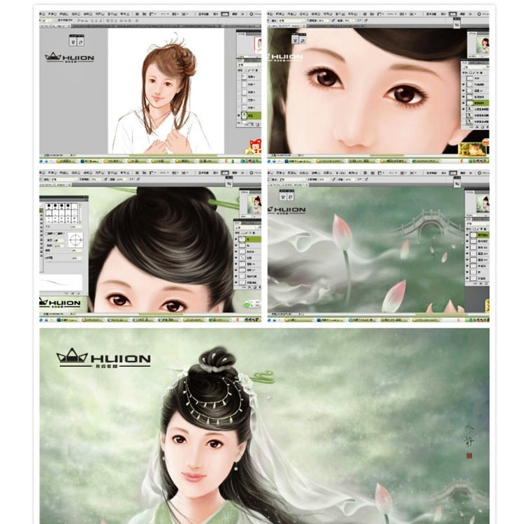 HUION 420 Portable Smart 4.0 x 2.23 inch 4000LPI Stylus Digital Tablet Signature Board with Digital Pen