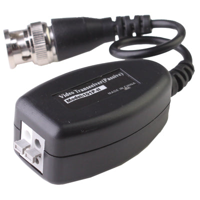 2 PCS Passive UTP Video Balun Transceiver(Black)
