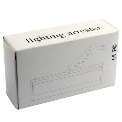 BNC F Input Connector Coaxial Video Signal Arrester Surge Protector(Silver)