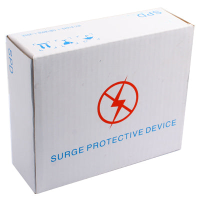 Video Data Power Surge Protector 3 In 1 Surge Protection Arrester 220V(Golden)