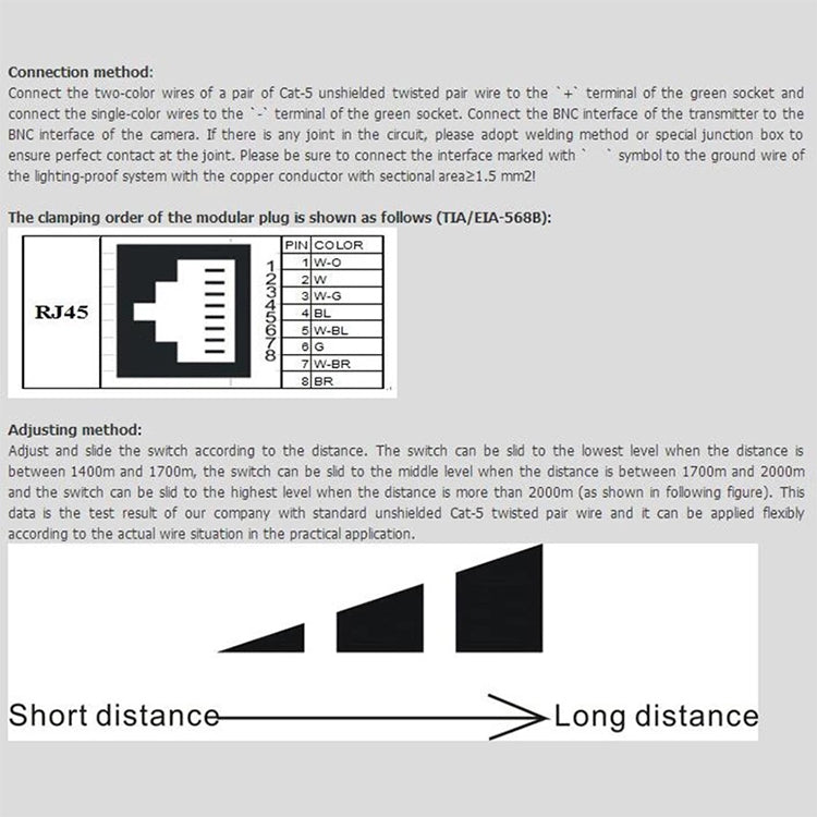 4 Channel Active UTP Video Transmitter(Silver)
