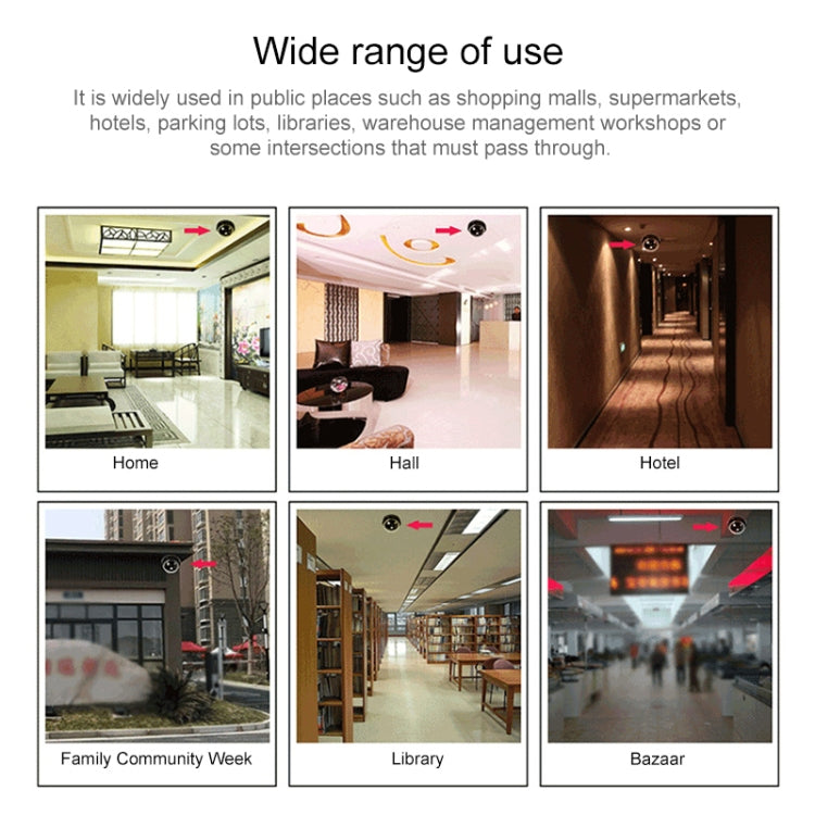 Realistic Looking Fake Dummy Motion Detection System Security Camera(Black)