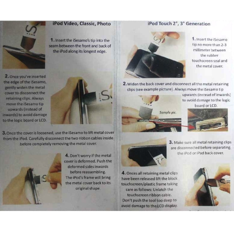 Thin Pry Blade Opening Repair Tool for Smart Phone and Tablet