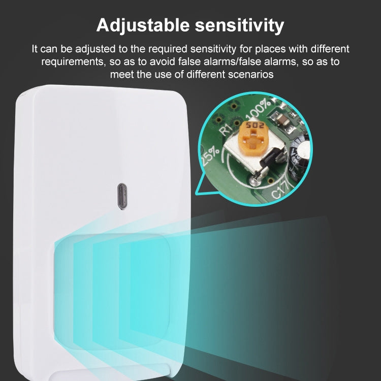 Dual Technology Motion Sensor DT-7225(White)