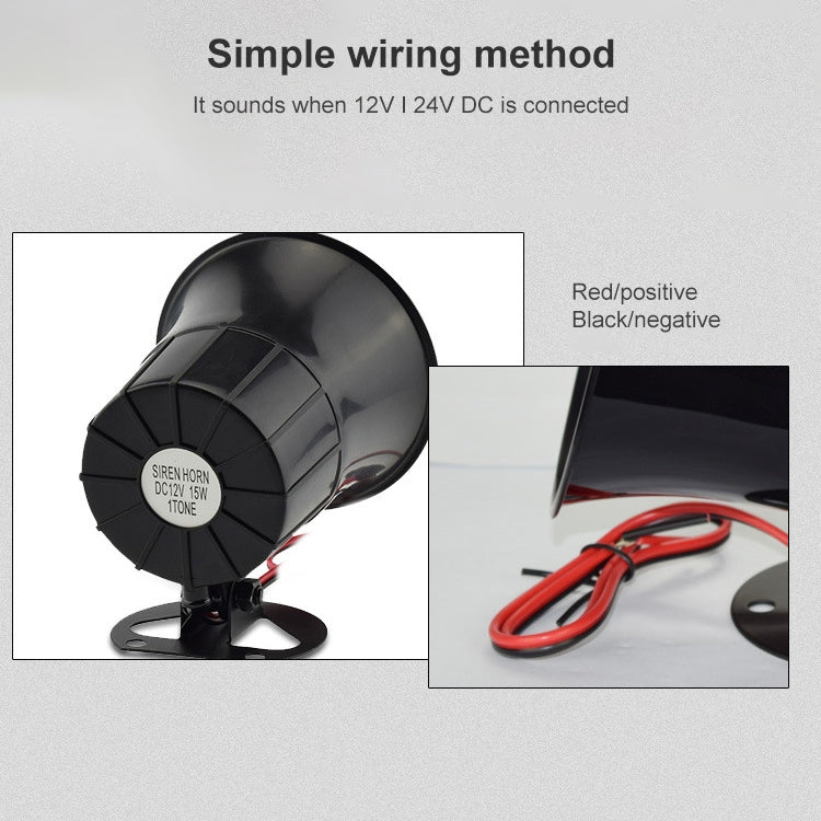 Siren Horn ES-626(Black)