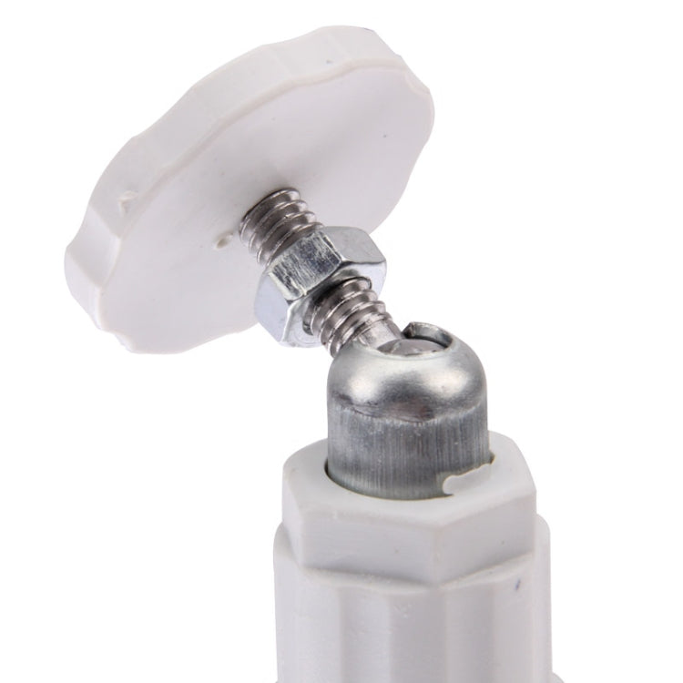 ABS Wall Mount Stand Bracket For Security Camera for Outdoor / Indoor Use, Size: 18cm x 9cm(White)