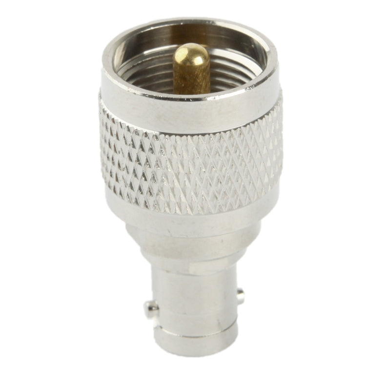 M Head Large Pin Male to BNC-K Adapter(Silver)