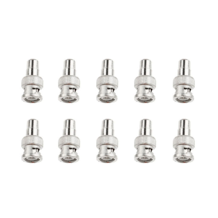 10 PCS BNC Male to RC Female Jack Connector