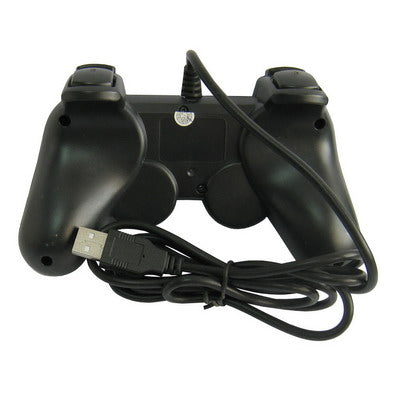 Double Shock PC USB Single Gamepad(Black)
