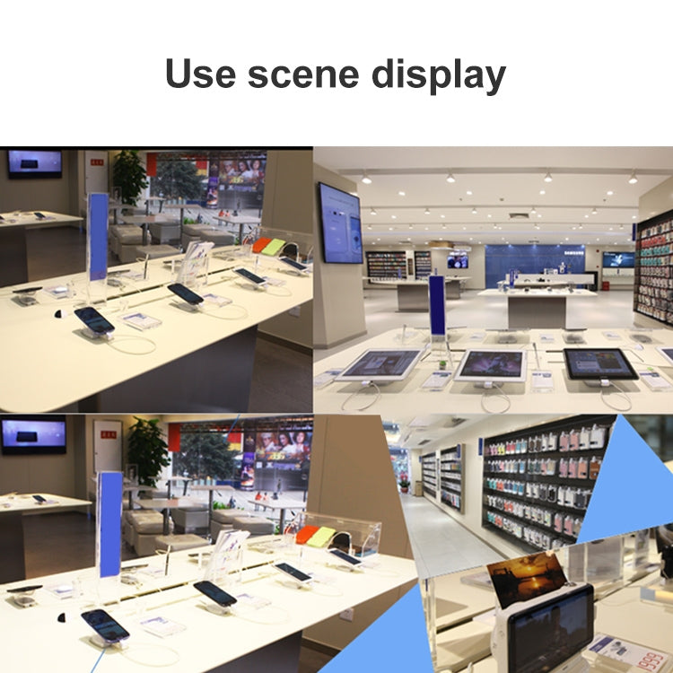 XST-D2 Mobile Phone Burglar Display Holder / Display Anti-theft Holder(White)