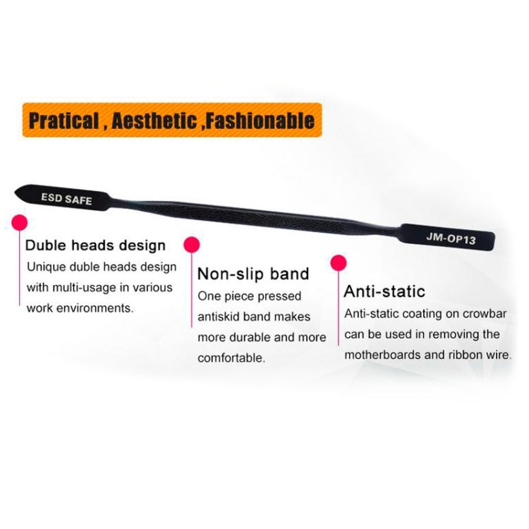 JAKEMY JM-OP13 Anti-static Pry Bar Metal Opening Tool / Flex Cable Remove Tool