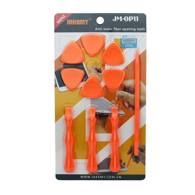 JAKEMY JM-OP11 10 in 1 Anti-static Opening Tools for Mobile Phone / Tablet