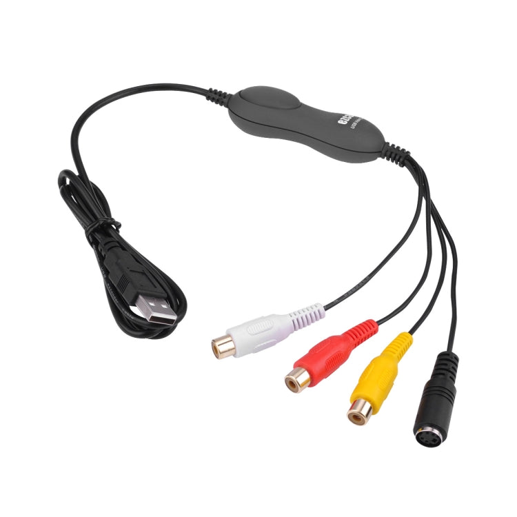 Ezcap USB 2.0 Video Capture, Support MPEG 2 Recording Format, TV System: PAL / NTSC(Grey)