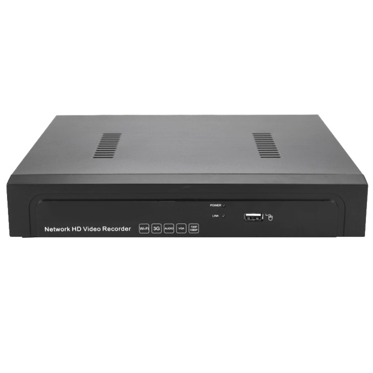 N4/1U-POE 4CH HDD NVR Digital Video Recorder, Support VGA / HDMI / USB