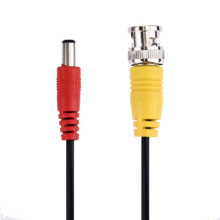 CCTV Cable, Video Power Cable, RG59 Coaxial Cable, Length: 20m(Black)