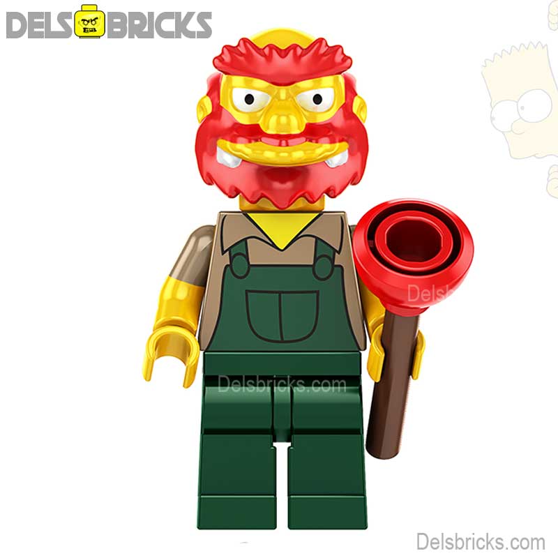 Willie | The Simpsons Lego Minifigures Custom toys