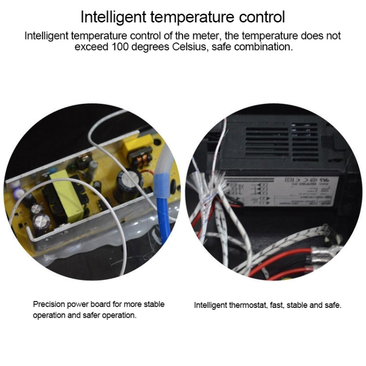 Kaisi 948C 7 inch LCD Touch Screen Separator Machine Vacuum Pump segregator, EU Plug