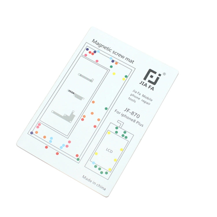 JIAFA Magnetic Screws Mat for iPhone 8 Plus