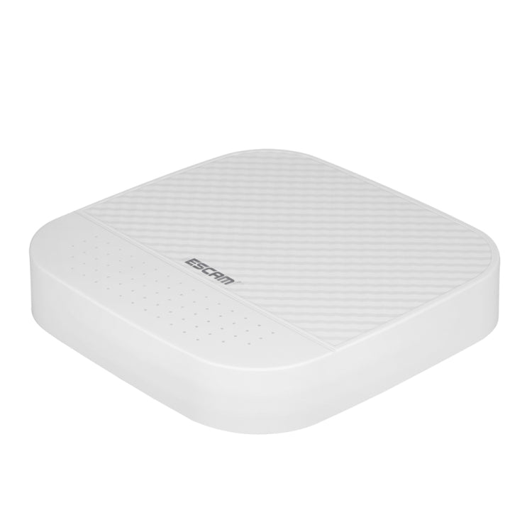 ESCAM PVR204 1080P 4CH+2CH ONVIF NVR Digital Video Recorder with 2CH Cloud Channel for IP Camera System (White)