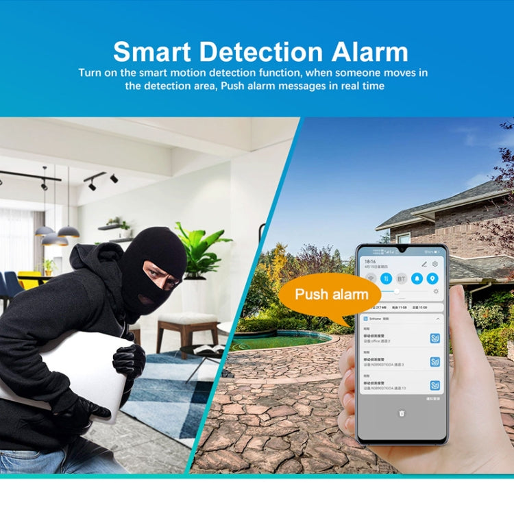 SriHome NVS003 4K Ultra HD 16 Channel Network Video Recorder, AU Plug