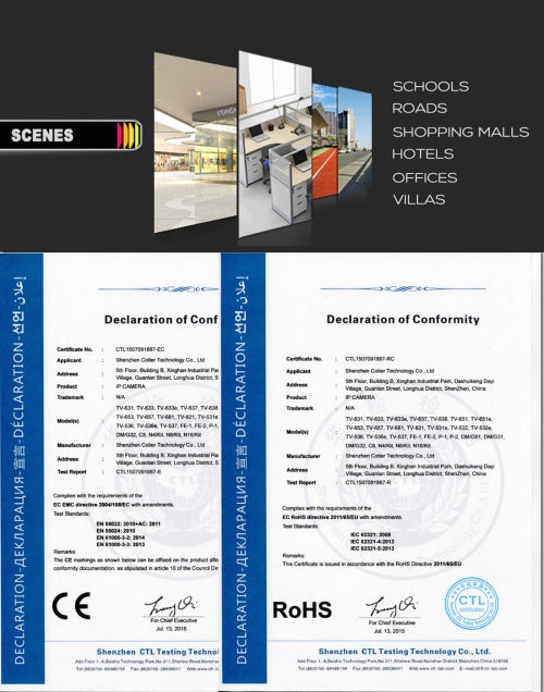 A2B5 720P 1.0 Mega Pixel 2 x Bullet AHD Cameras AHD DVR Kit, Support Night Vision / Motion Detection, IR Distance: 20m(Black)