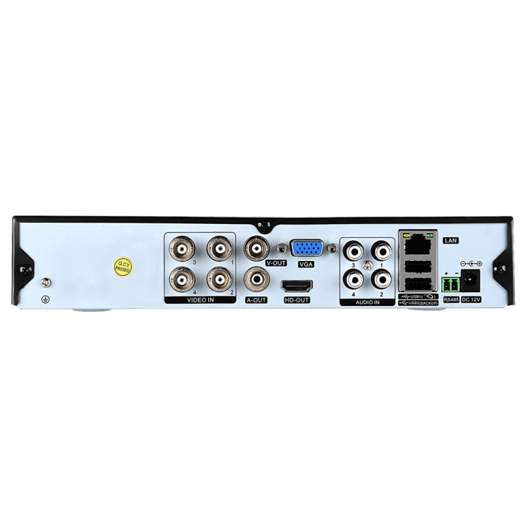 A41U-ZS 5 in 1 4 Channel Dual Stream H.264 1080N  AHD DVR, Support AHD / TVI / CVI / CVBS / IP Signal(Black)