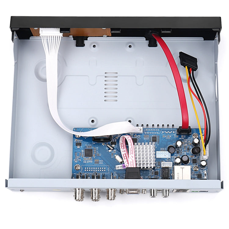 A41U-ZS 5 in 1 4 Channel Dual Stream H.264 1080N  AHD DVR, Support AHD / TVI / CVI / CVBS / IP Signal(Black)