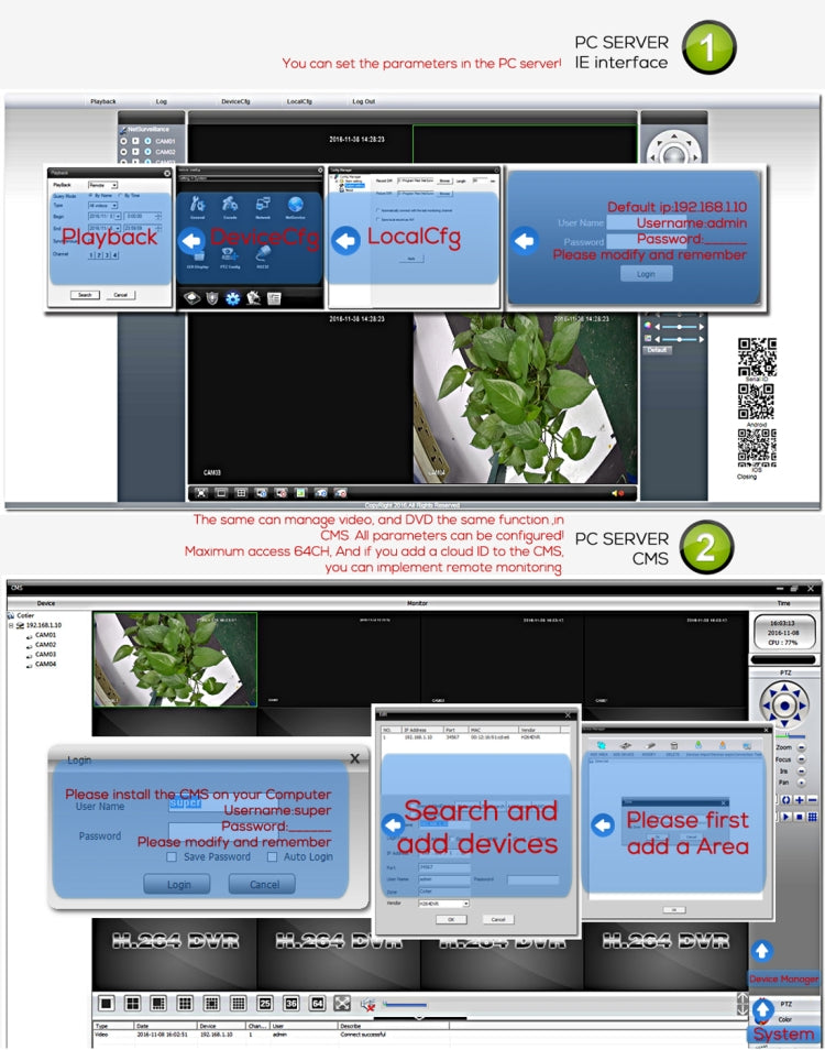 A4/Mini-MS 5 in 1 4-Channel Dual Stream H.264 1080N Mini AHD DVR, Support AHD / TVI / CVI / CVBS / IP Signal(Black)