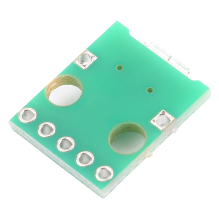 10 PCS Micro USB to 5pin 2.54MM Female Connector Test Board