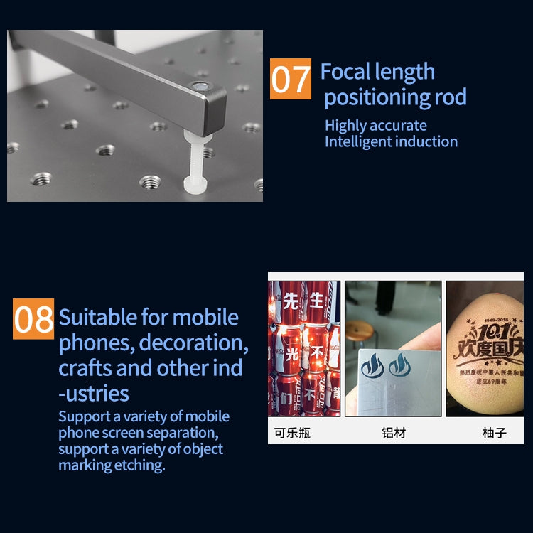 TBK-958A 220V Automatic Laser Cutting Machine Back Glass Remover Laser Separating Engraving Marking Machine