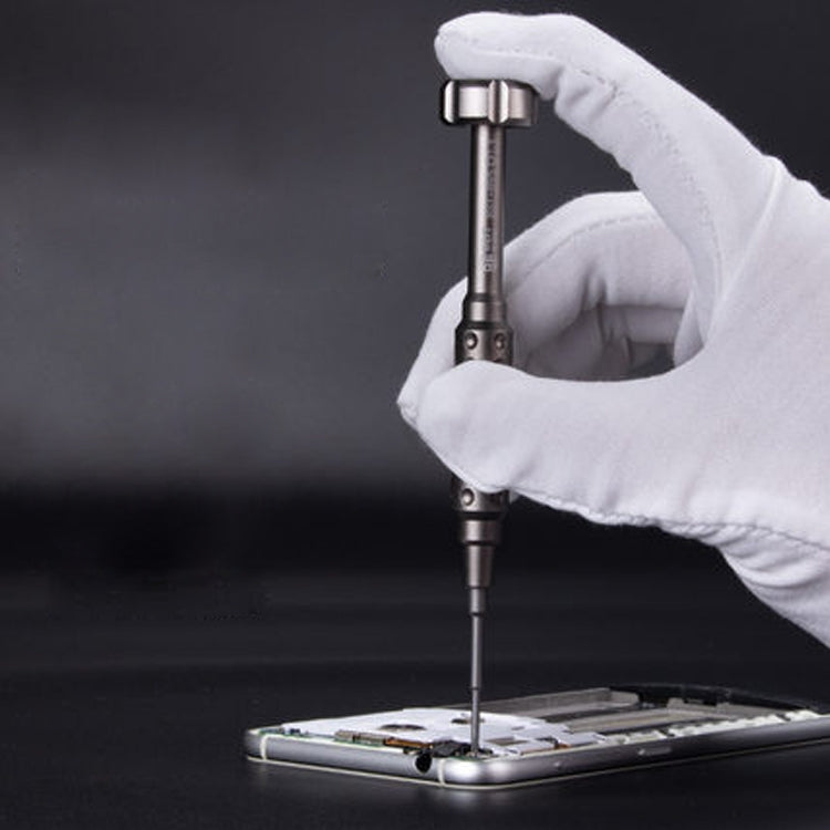 XL-655 3D Non-slip Hollow Cross Tip Middle Bezel 2.5 Screwdriver