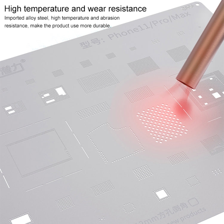 QIANLI QS05 Replacement Bumblebee Stencil For iPhone XR / XS / XS Max