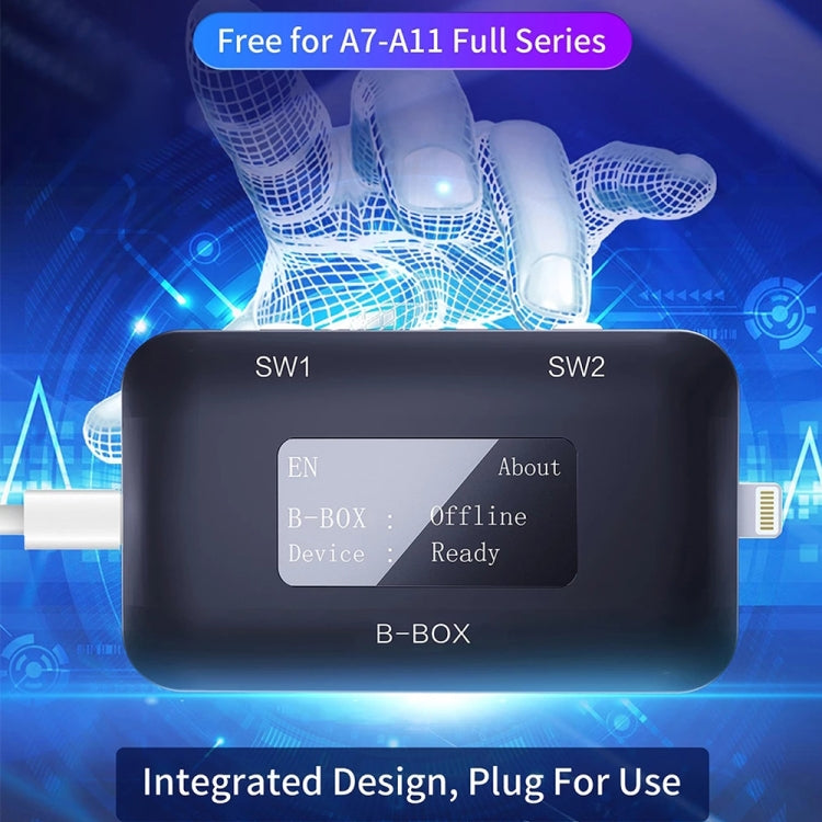 B-BOX Hard Disk Reading Writing Change SN Programming with 1.3 inch Screen for iPhone 7-11