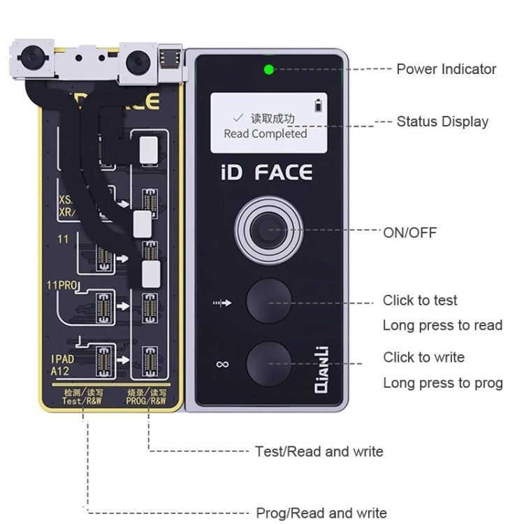 Qianli iD FACE Dot Projector Repairer Detector for iPhone XS Max