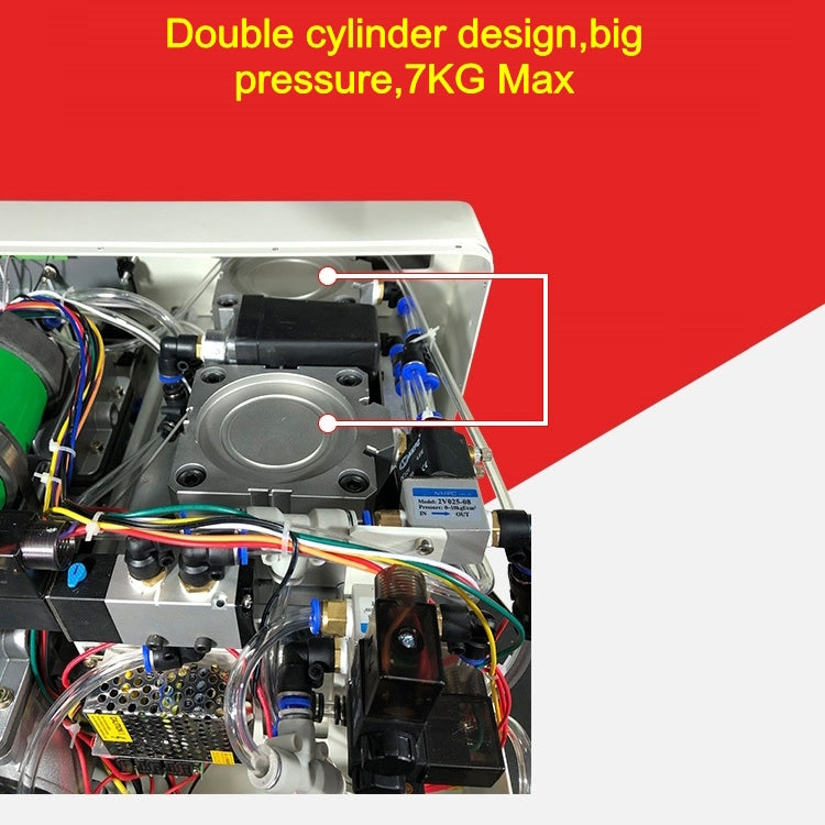 TBK TBK508A 14 inch Curved Screen LCD Screen Vacuum Separation OCA Laminating and Debubble Machine with 4 Moulds