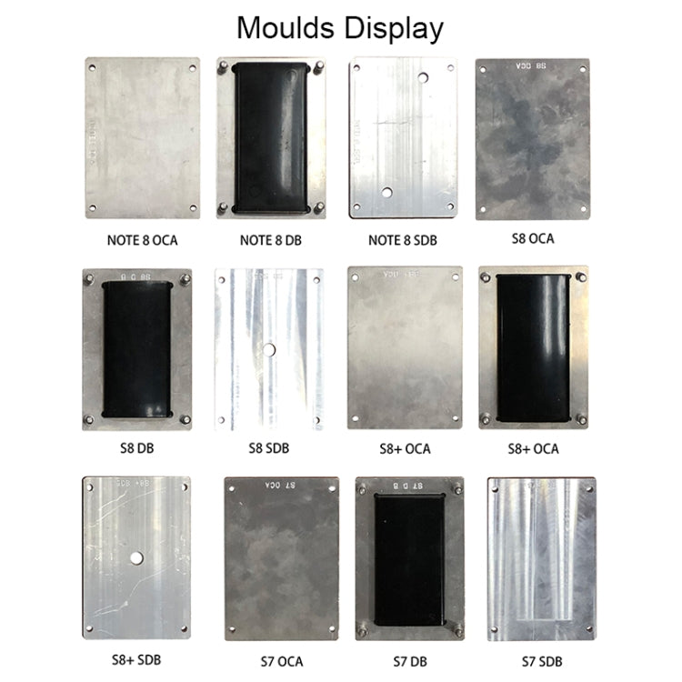 TBK TBK508A 14 inch Curved Screen LCD Screen Vacuum Separation OCA Laminating and Debubble Machine with 4 Moulds