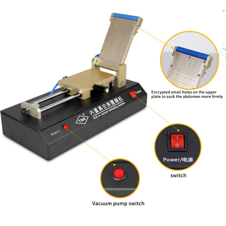 TBK-761 Manual OCA Laminator Machine Built-in Vacuum Pump