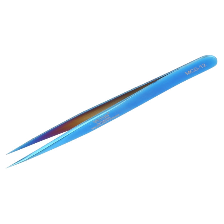 Vetus MCS-12 Bright Color Tweezers(Blue)