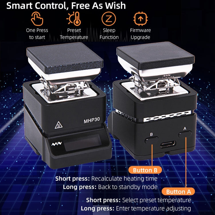 MINIWARE MHP30 PD Mini Hot Plate Preheater