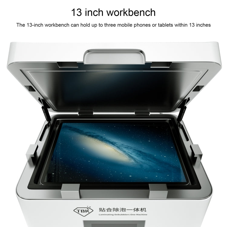 TBK808A Fitting and Defoaming All-in-one OCA Vacuum Laminating Machine, US Plug