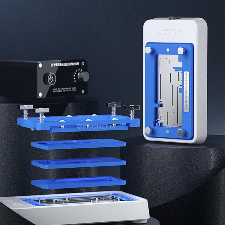 MiJing CH5 Motherboard Heater Preheater Layering Welding Platform for iPhone 12 Series, US Plug