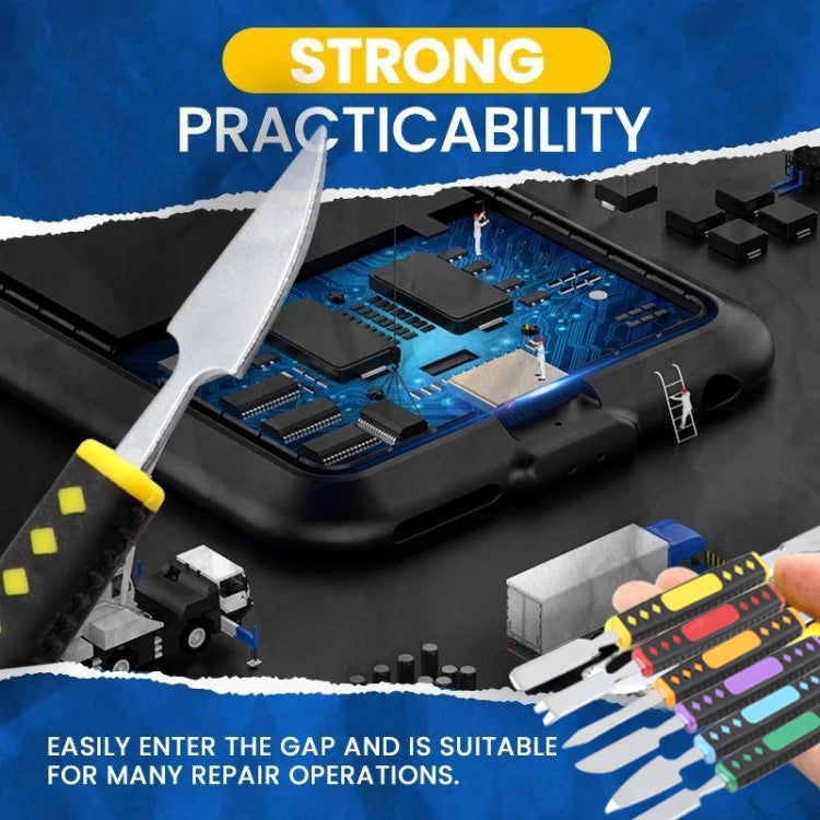 6 in 1 Metal Crowbar Steel Pry Universal Disassemble Tool