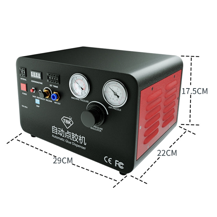 TBK-983A Built-in Pump Glue Dispenser Fully Automatic Glue Filling Machine, US Plug