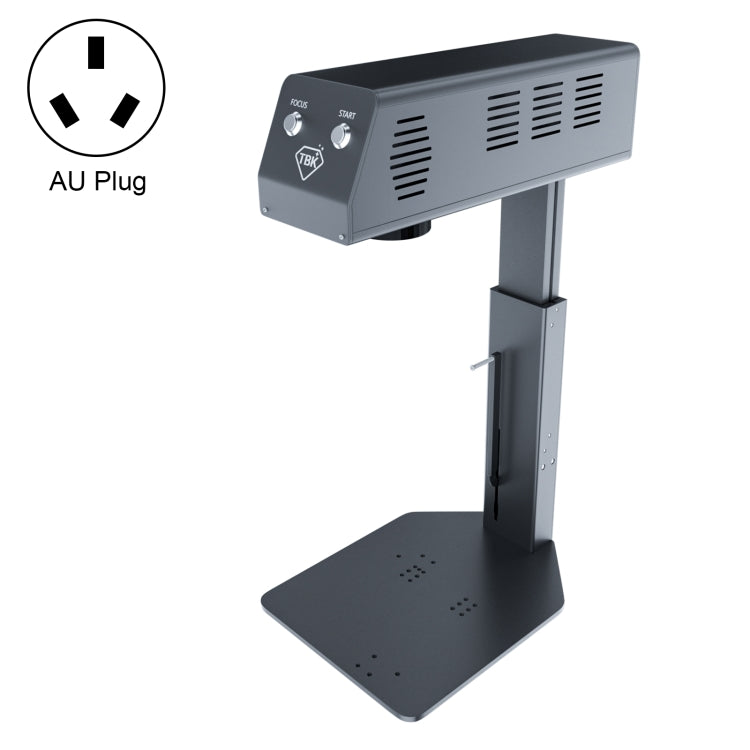 TBK-958M Laser Marking Machine Auto Focus Frame Separator 2 in 1 Engraving Equipment, AU Plug